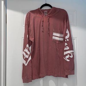 Victoria’s Secret pink lightweight hoodie